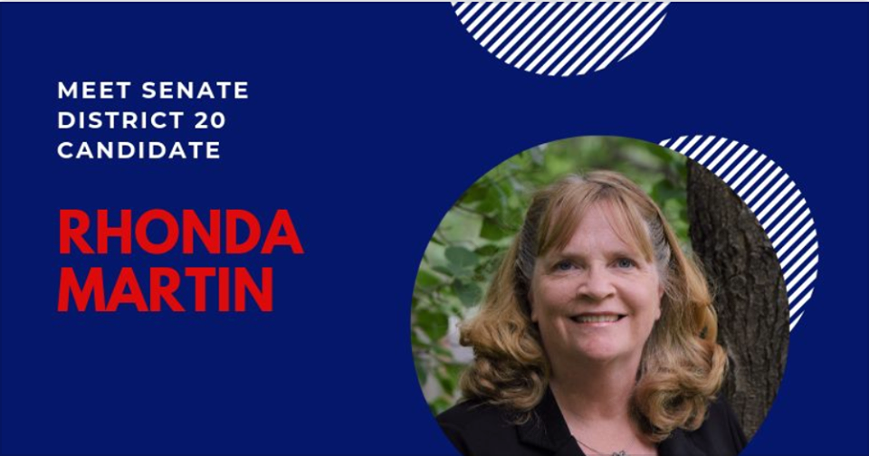 Meet Senate District 20 Candidate Rhonda Martin